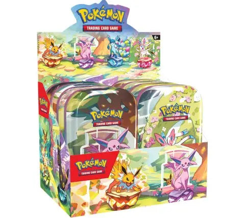 Pokémon Prismatic Evolutions Mini Tin