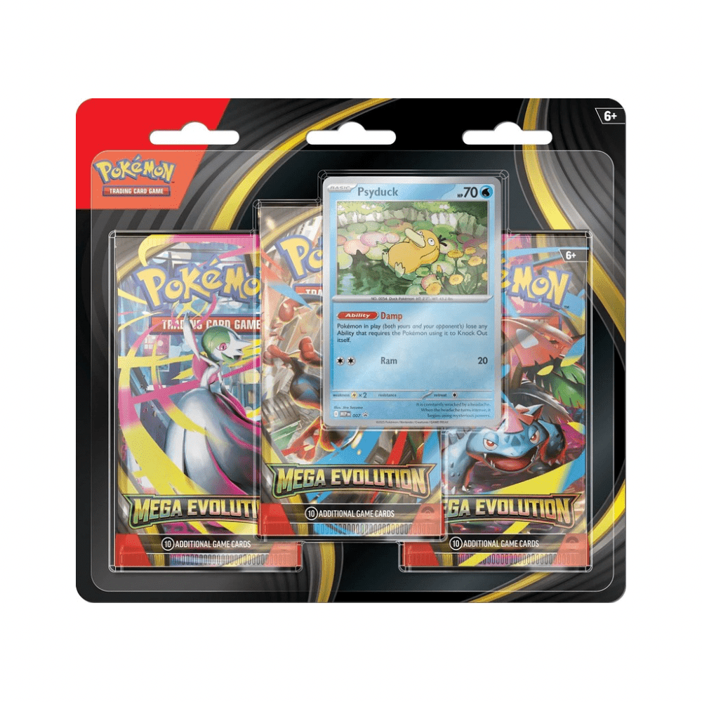 Pokémon Mega Evolution 3 Pack Blister