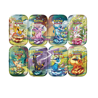 Pokémon Prismatic Evolutions Mini Tin