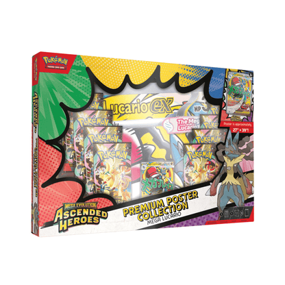 Pokémon Ascended Heroes Premium Poster Collection Mega Lucario