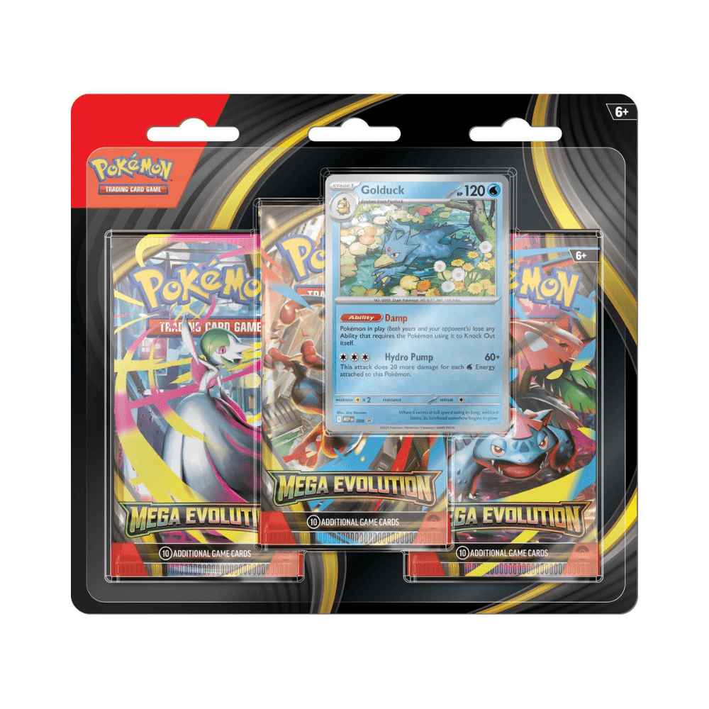 Pokémon Mega Evolution 3 Pack Blister