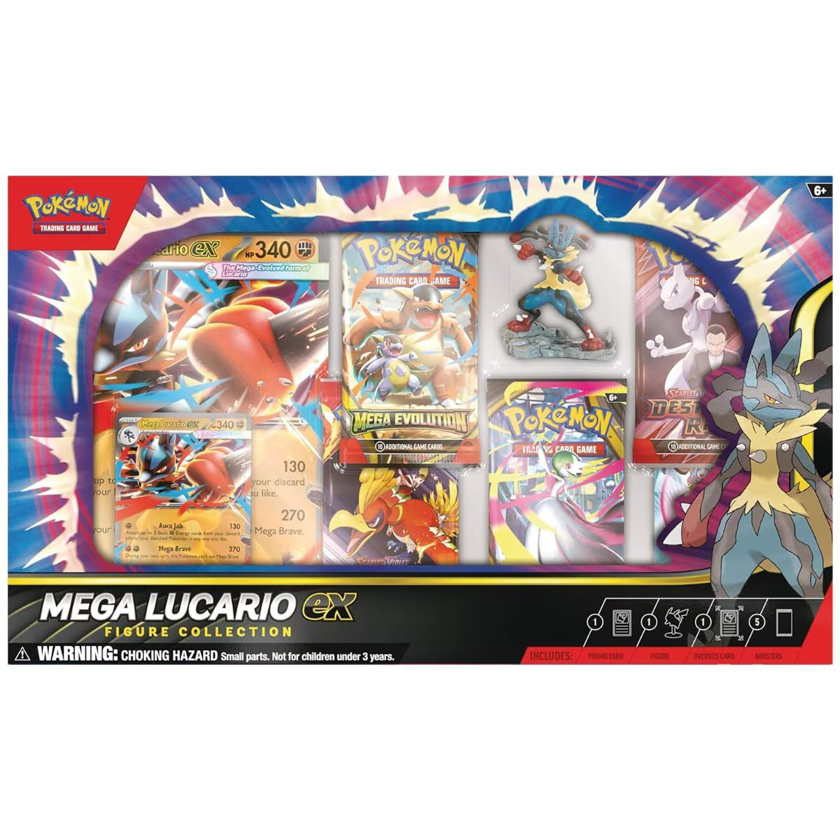 Pokémon Mega Lucario ex Figure Collection Box
